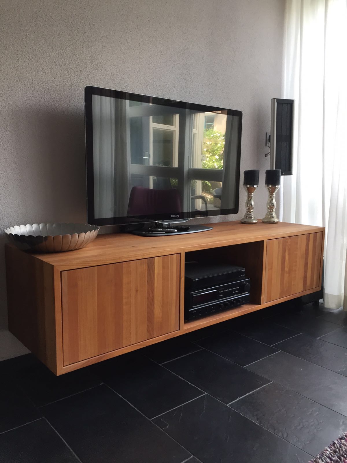 Keelholte Associëren boezem TV meubel van kersenhout - Spant7 Meubelen op maat