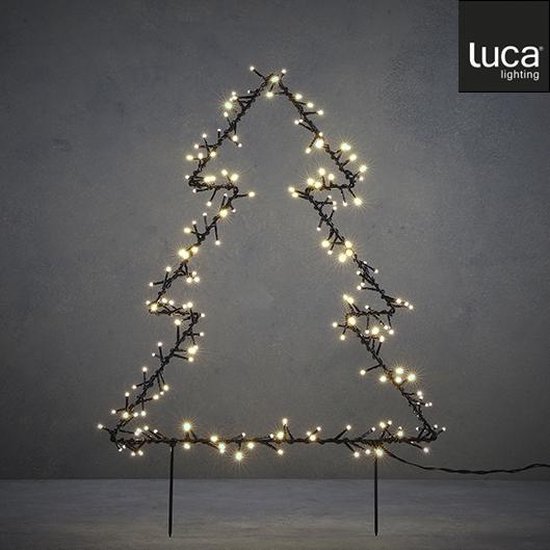 Betreffende Perfect Verlichting Kerstverlichting - Kerstboom - 115 Led - Klassiek Wit - Luca Lighting -  Spant7