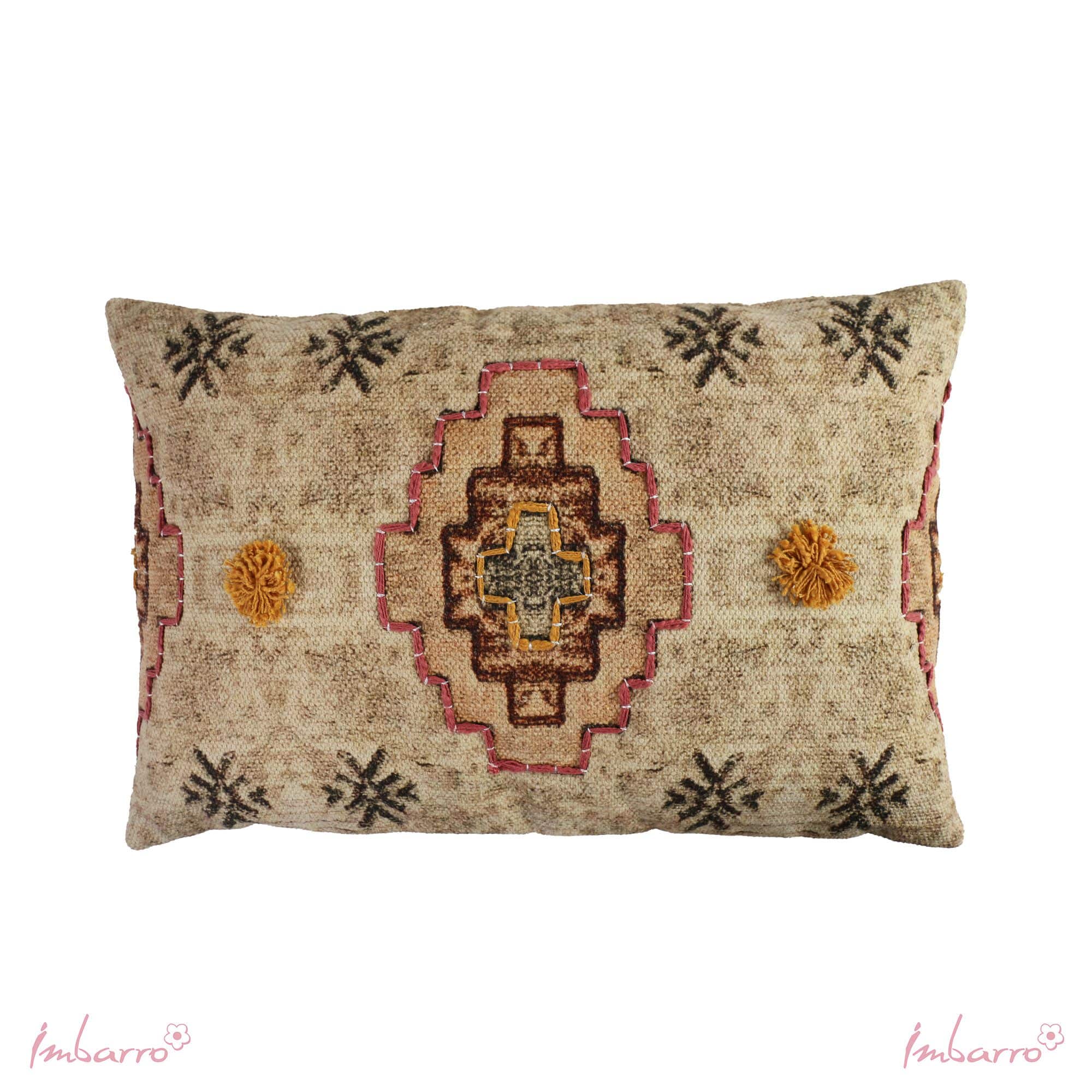 Imbarro - Sierkussen - Kussen - Cypsy - 100% katoen - 40x60cm