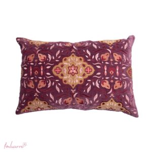 Imbarro - Sierkussen - Kussen - Violette - 40 x 60 cm - 100% Katoen Velvet