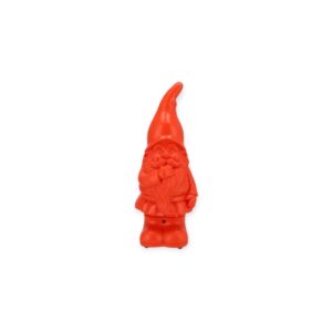 Daan Kromhout - Kabouter - Flirty Jasper - De Fluitende kabouter - Oranje - 11x10x27cm - Tuinkabouter