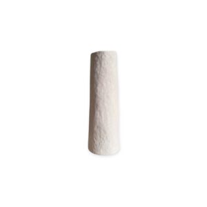 Daan Kromhout – Vaas – Bloemenvaas – Porto – Wit – Keramiek – Robuust – 13x37cm
