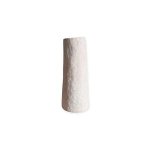 Daan Kromhout – Vaas – Bloemenvaas – Porto – Wit – Keramiek – Robuust – 12x12x29cm