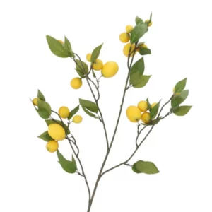 Daan Kromhout - Kunsttak - Kunstbloem - Citroen - Lemon - 135cm