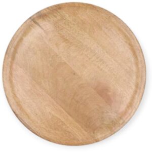 Daan Kromhout - Tray - Plate - Dienblad - Mango - Hout - 44cm rond