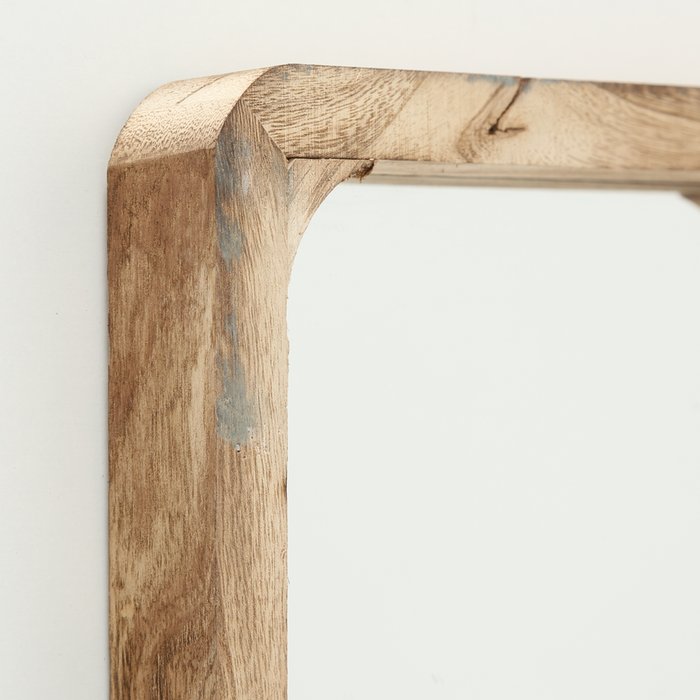 Boltze - Spiegelset - Spiegel - Mambo - Vierkant - Houten frame - Set van 3 - Afbeelding 3