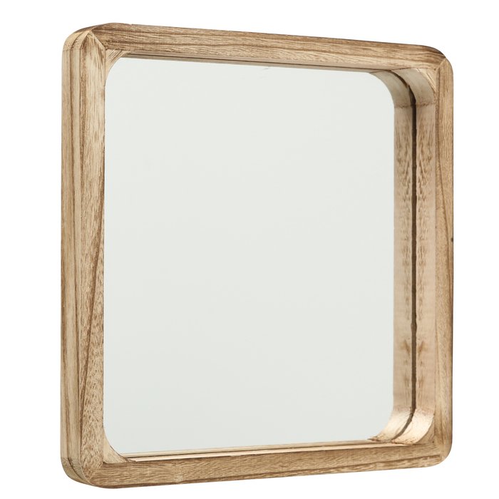 Boltze - Spiegelset - Spiegel - Mambo - Vierkant - Houten frame - Set van 3 - Afbeelding 5