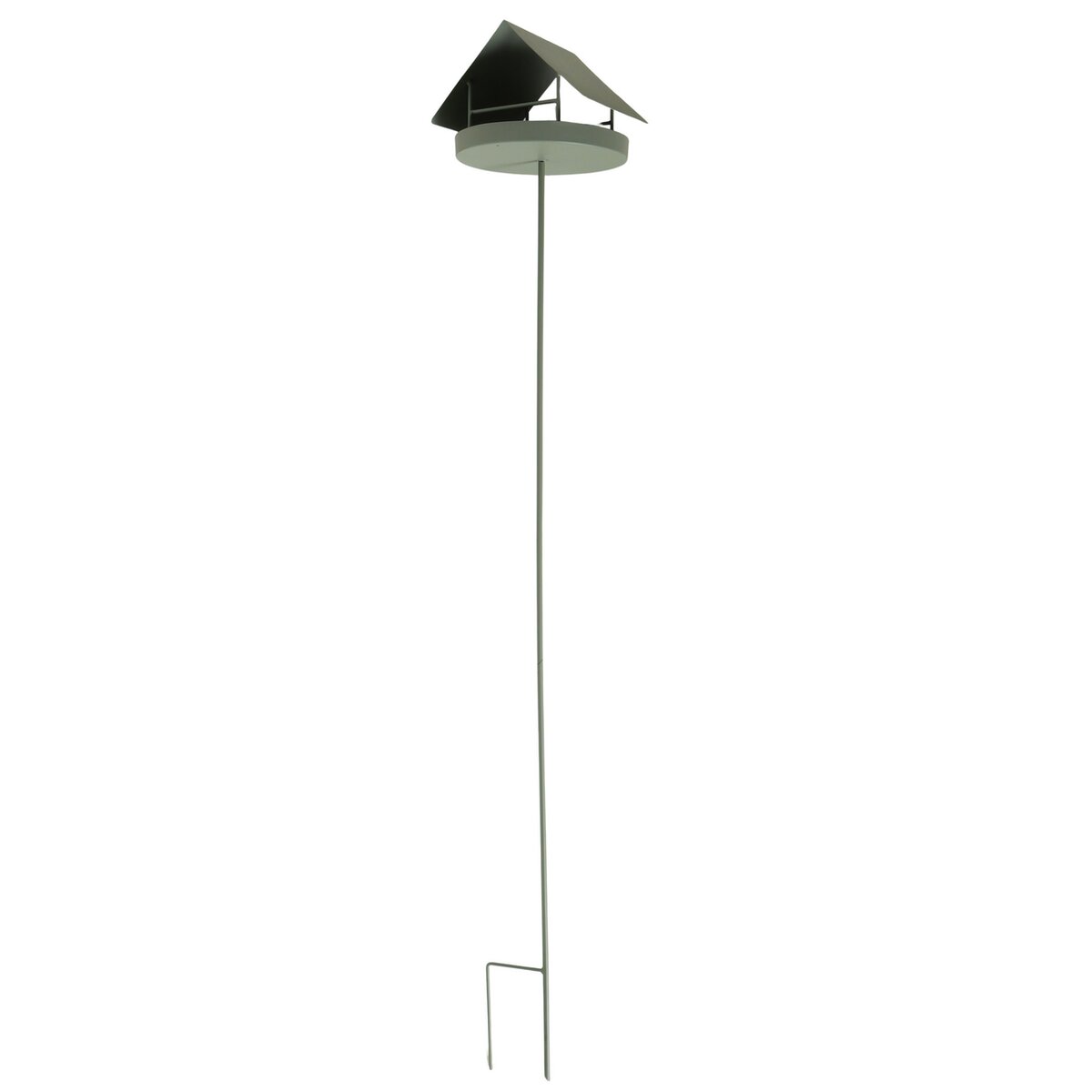 Boltze - Vogelvoederstation - Op stalen pin - Groen - Metaal - groen metaal - 170cm hoog - Afbeelding 6