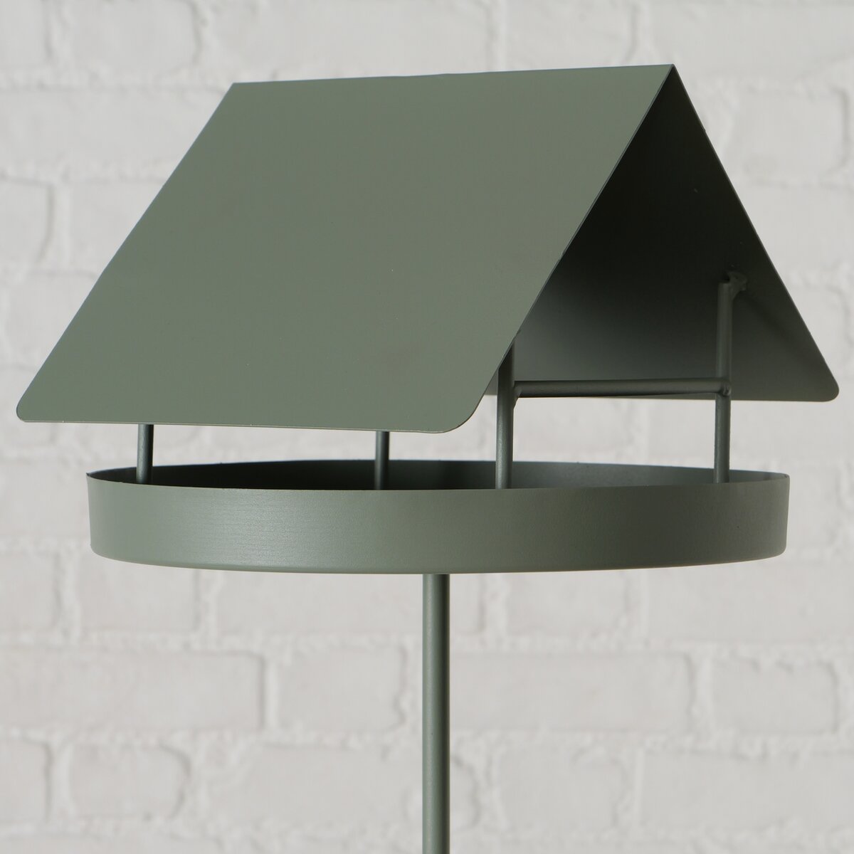 Boltze - Vogelvoederstation - Op stalen pin - Groen - Metaal - groen metaal - 170cm hoog - Afbeelding 3