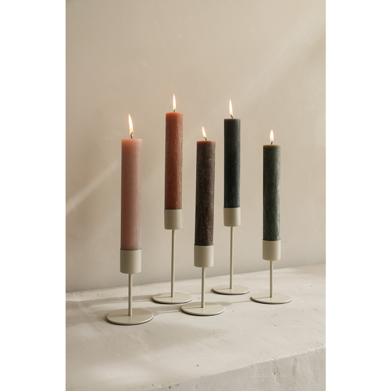 Home Society - XL - Dinerkaars - Doos 7 stuks - Groen - Rond 3,4 cm - 21 cm lang - Afbeelding 4
