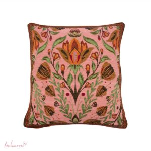Imbarro - Sierkussen - Isabella - Jacquard - Handgeweven - 50 x 50 cm - Retro