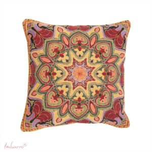 Imbarro - Sierkussen - Rosane - Jaquard - 50x50cm - Handgeweven