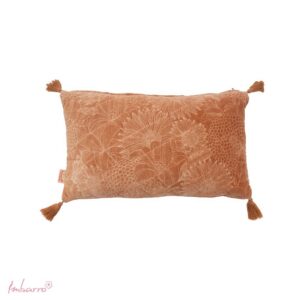 Imbarro - Sierkussen - Pure Camel - Velours - 30 x 50 cm