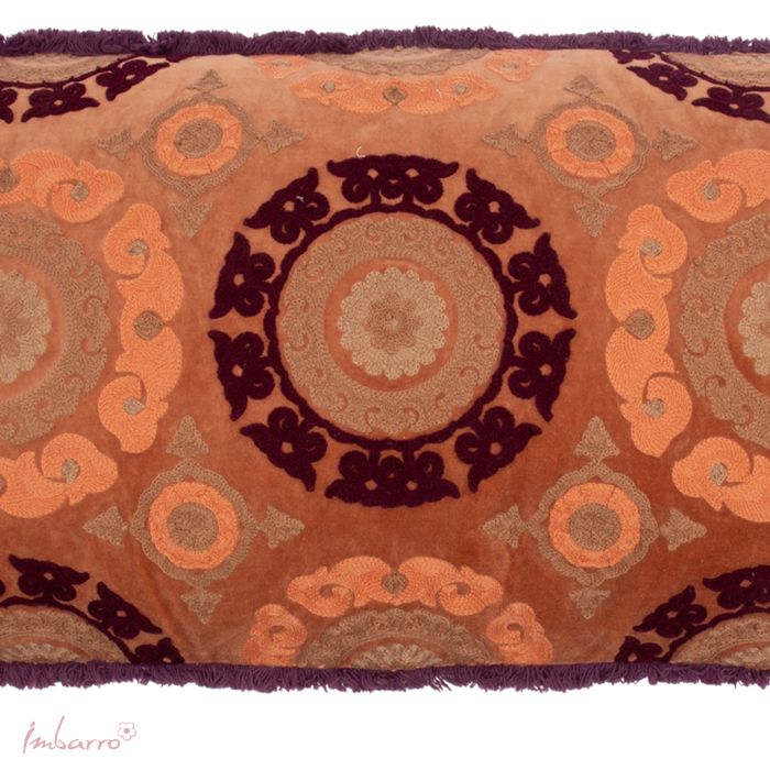 Imbarro - Sierkussen - Festa - Velvet - 35 x 70 cm - Jaren 70 Vibe - Afbeelding 5
