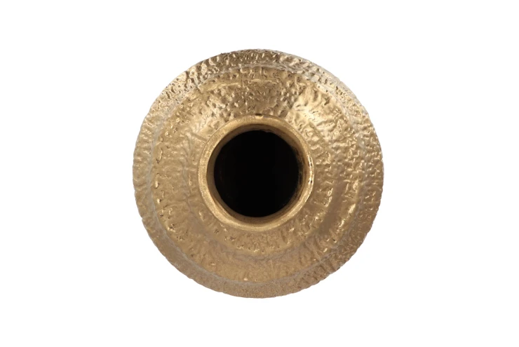 Daan Kromhout - Vaas - Bloemenvaas - Goud - Keramiek - Quinty - Bol - 26x26x26cm - Afbeelding 2