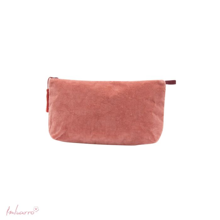 Imbarro - Pouch - Beautybag - Toilettas - Noble - Teckel - Velvet - 20x30 - Afbeelding 2